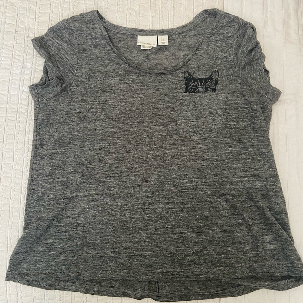 Cynthia Rowley Linen Top